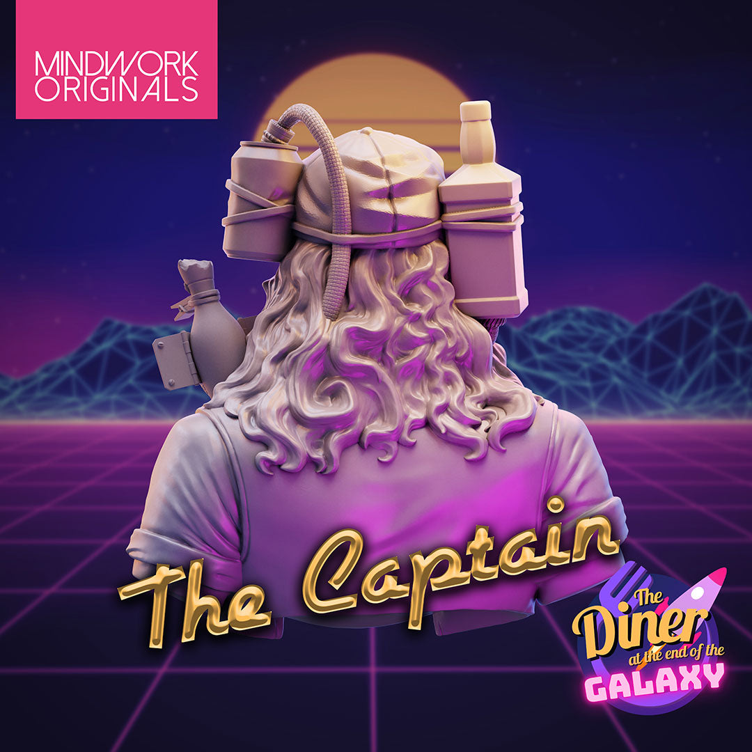 The Captain - The Diner at the End of the Galaxy – Mindwork Games